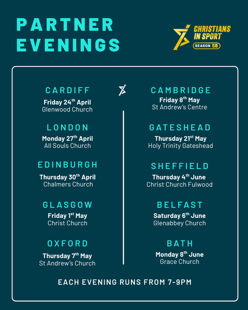 Partner Evenings Info website